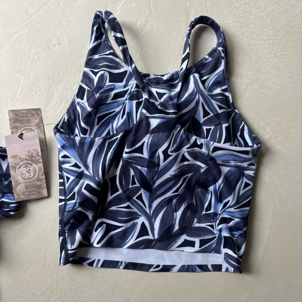 Sage Collective NWT Leggings and Sports Bra Set Size Small - Picture 11 of 14